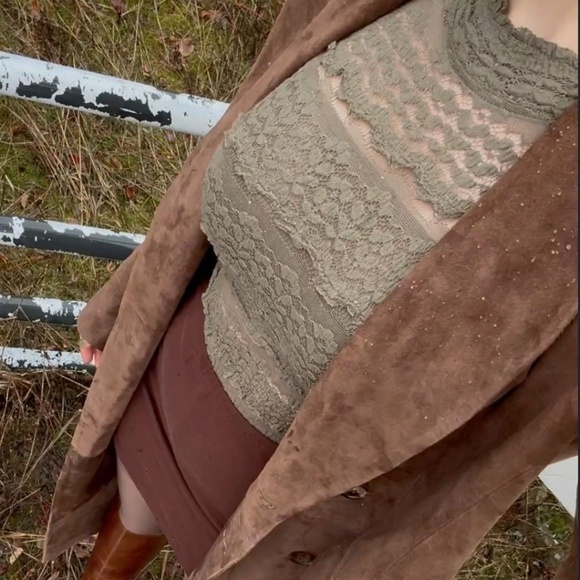 Free People Angelina Body Suit in Vetiver Size XS/SM - Picture 1 of 9